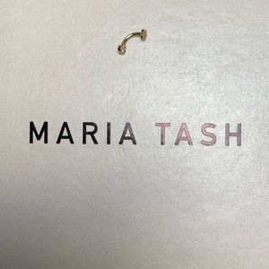 Maria Tash Flower and  Diamond Rook Barbell